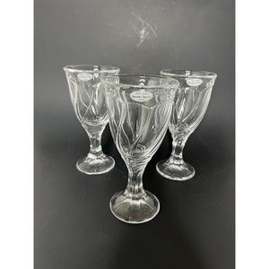 Vintage Noritake Sweet Swirl Wine Glasses set of 3